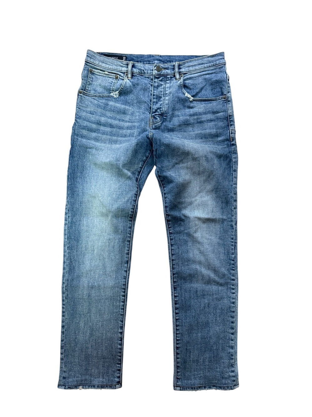 Purple Brand Blue Slim Straight Jeans